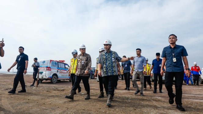 Tanggul Laut Difungsionalkan