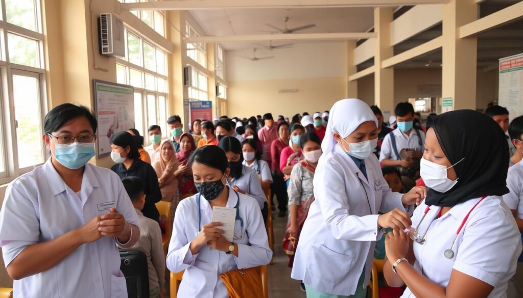 vaksinasi di Indonesia